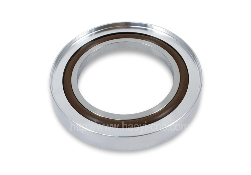 KF NW Centering Ring & O-ring With Outer Ring