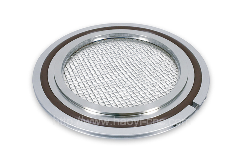 KF NW Sceened Centering Rings & O-ring With Outer Ring